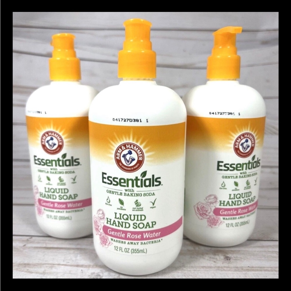 Essentials Gentle Rose Water Liquid Hand Soap
